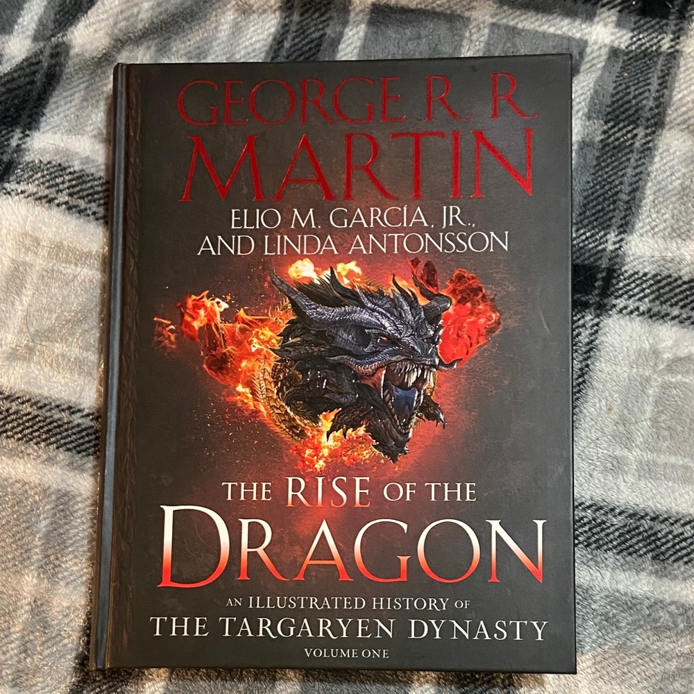 The Rise of the Dragon by - Black and Red Hardcover